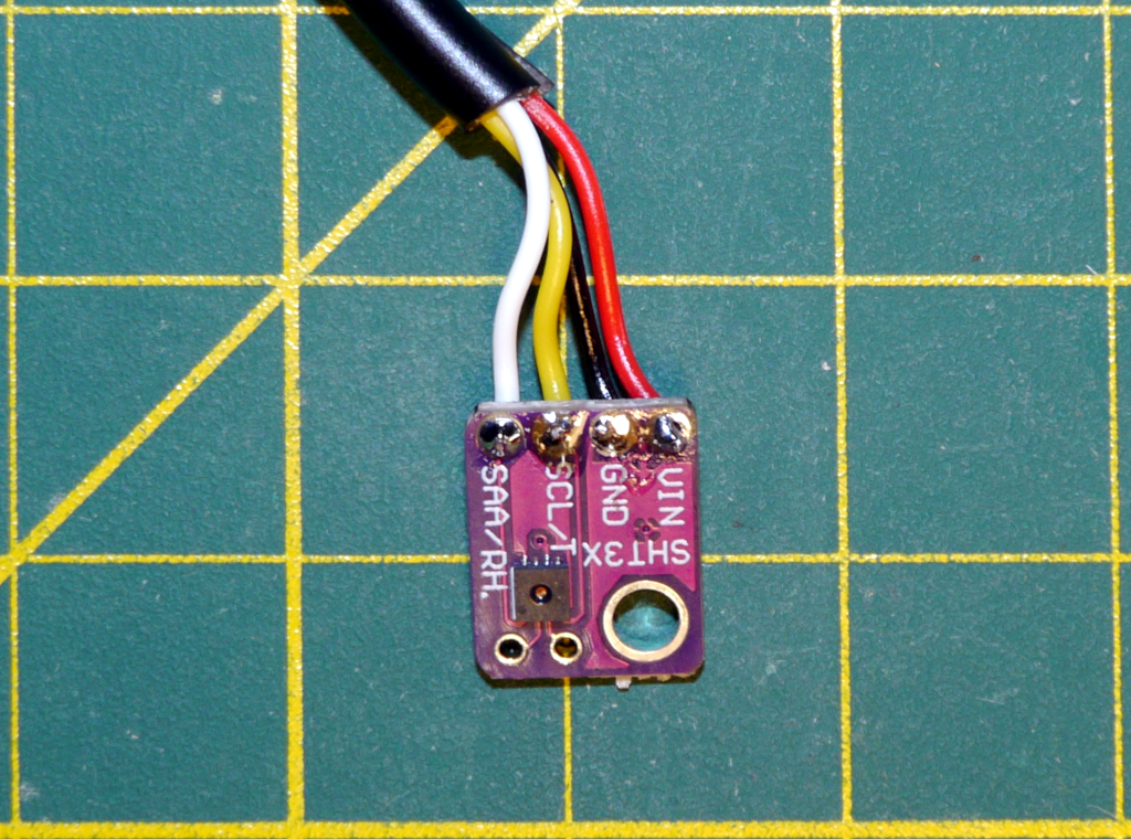 Solder SHT3x Connections