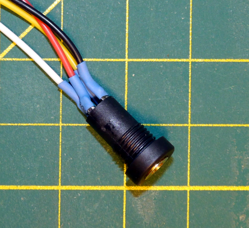 Soldered Audio Jack